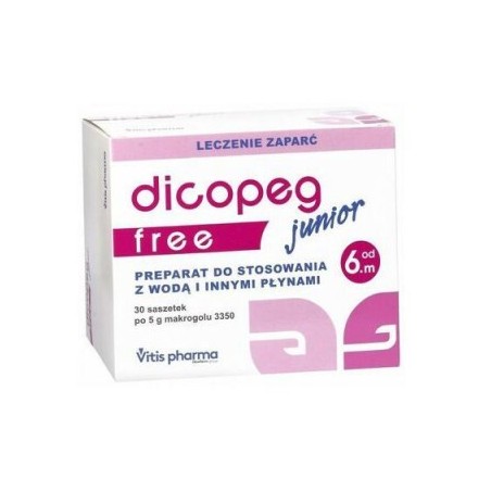 Dicopeg Junior Free 30 saszetek po 5 g