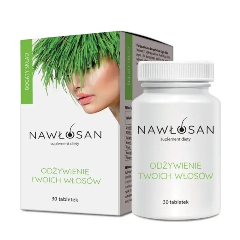 Nawłosan | Suplement diety | 30 tabletek 