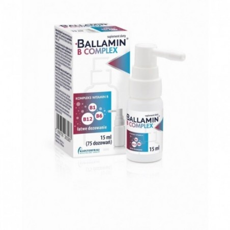 Ballamin B Complex | Spray do gardła | 15 ml