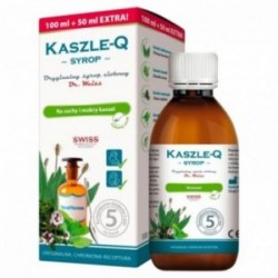 Kaszele-Q | Syrop na suchy i mokry kaszel | 150ml