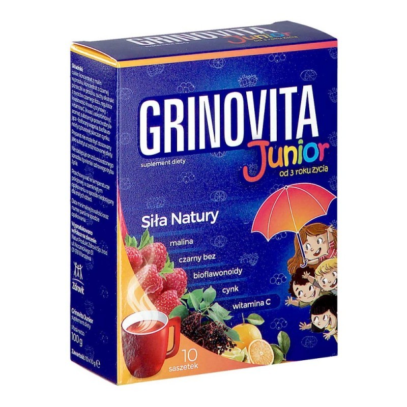 Grinovita Junior, 10 saszetek 