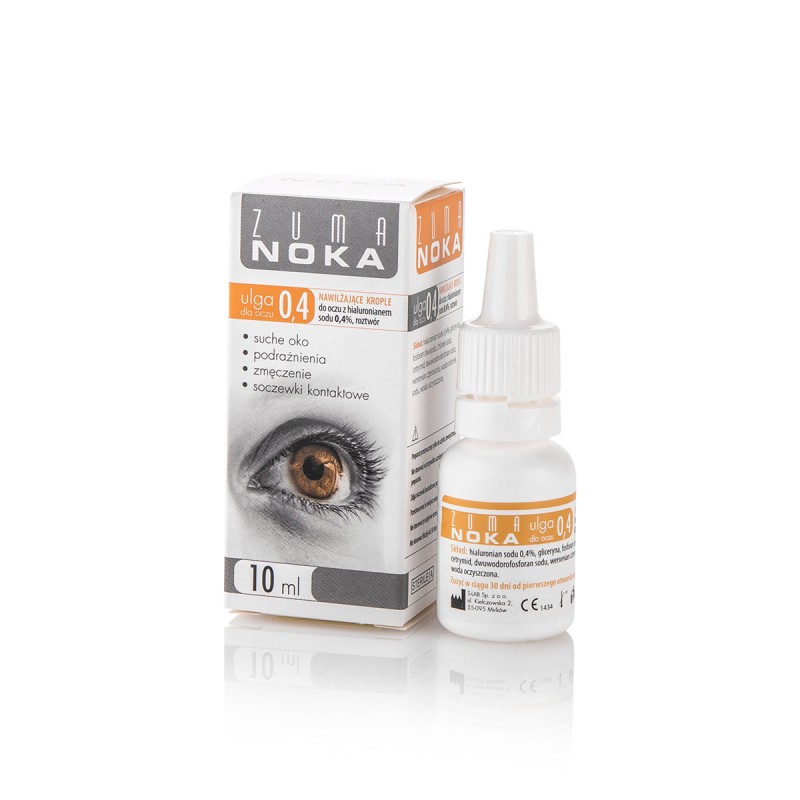 Zuma Ulga dla oczu krople z hialuronianem sodu, 10 ml 