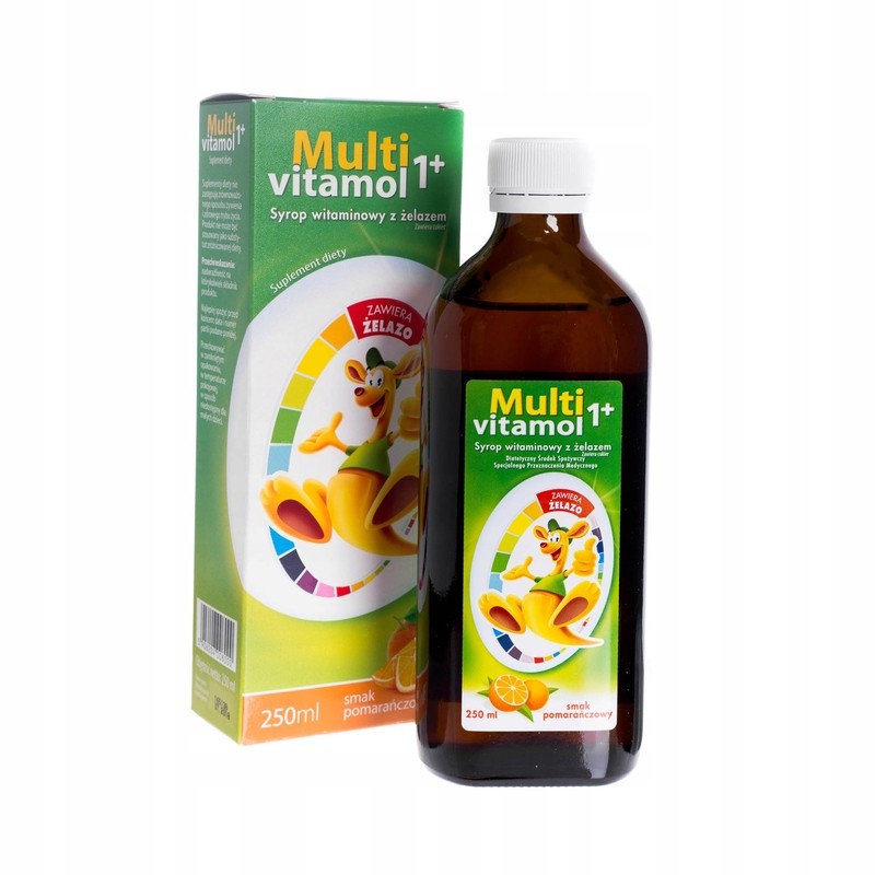Multiwitamol 1+ syrop witaminowy 250 ml 