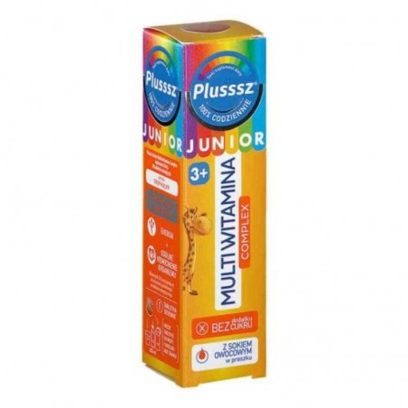 Plusssz Junior Multiwitamina complex, 20 tabletek