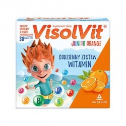 Visolvit Junior Orange granulat musujący 30 saszetek