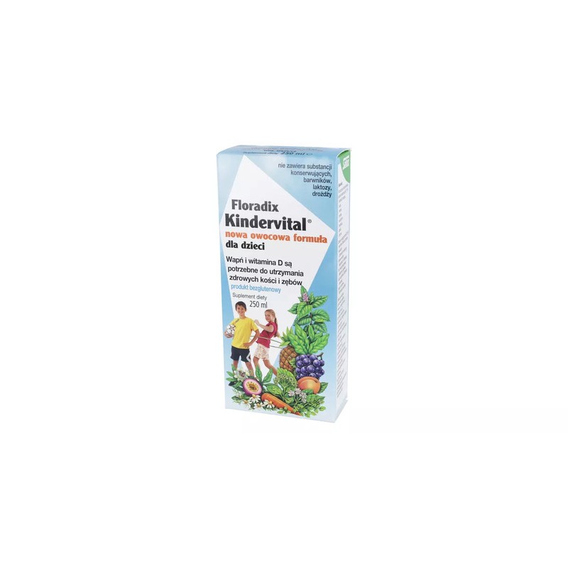 Floradix Kindervital owocowa formuła 250 ml 