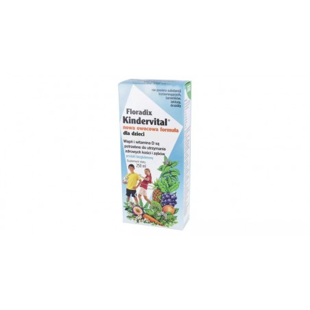 Floradix Kindervital owocowa formuła 250 ml