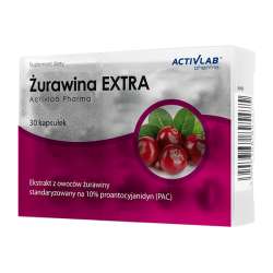 Żurawina Extra Activlab, 30 kapsułek