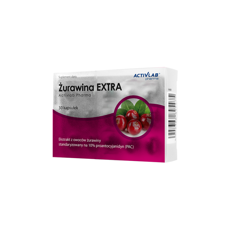 Żurawina Extra Activlab, 30 kapsułek 