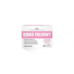 Kwas foliowy 250 tabletek