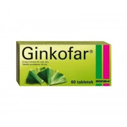 Ginkofar 60 tabletek