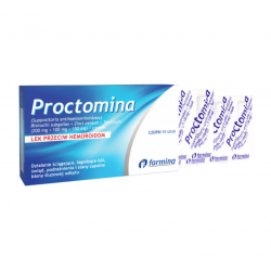 Proctomina, 10 czopków