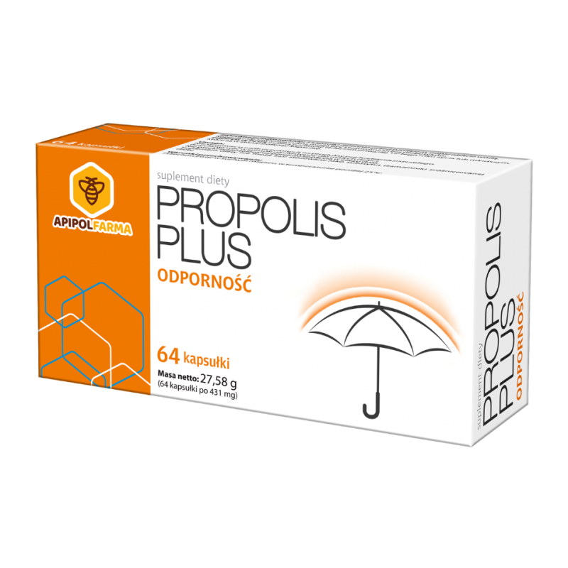 Propolis Plus 64 kapsułki 