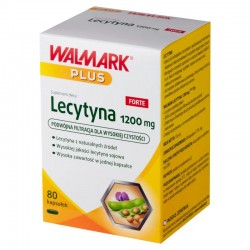 Lecytyna 1200 mg Forte, 80 kapsułek