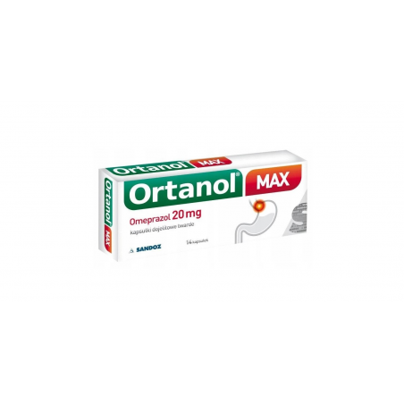  Ortanol Max 20 mg, 14 kapsułek 
