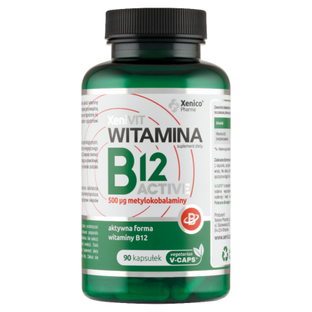  Witamina B12 Active | 90 kapsułek 