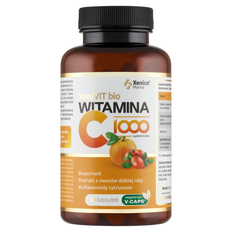 XeniVit bio witamina C 1000, 90 kapsułek 