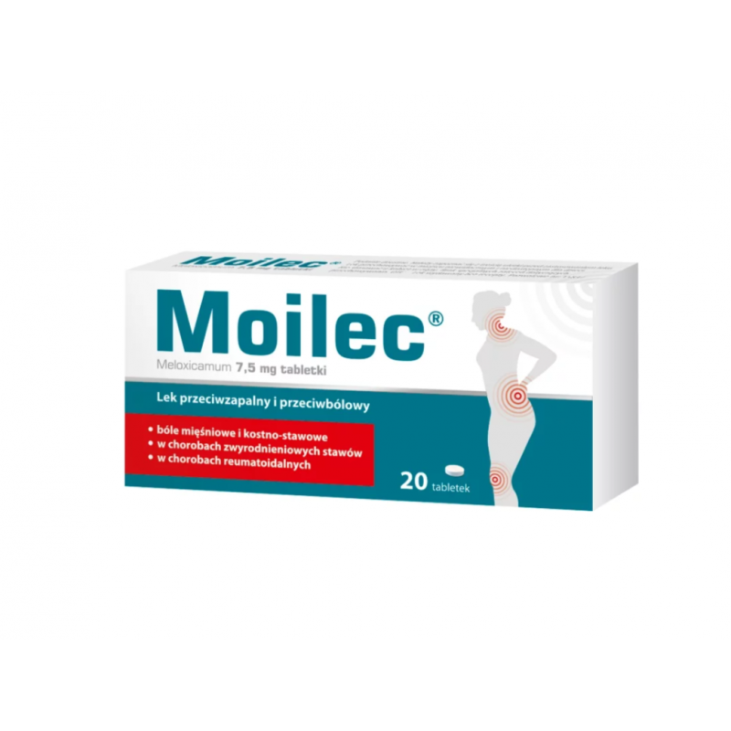 Moilec 7,5 mg, 20 tabletek 