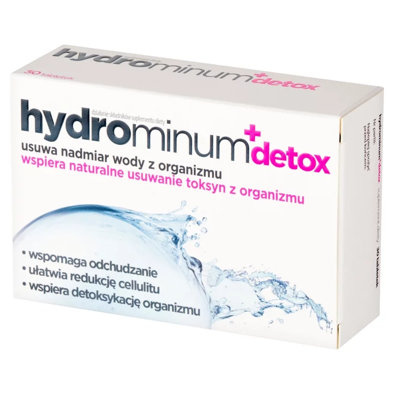 Hydrominum + Detox, 30 tabletek 