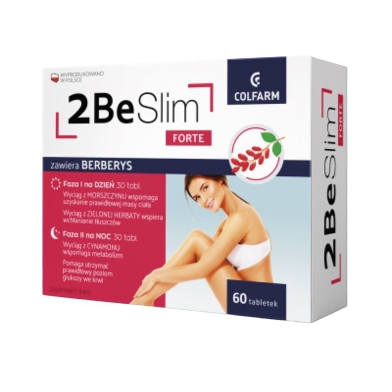 2Be slim forte, 60 tabletek 
