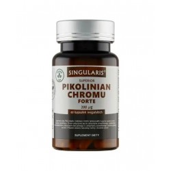 Singularis Pikolinian chromu forte 200 mcg, 60 kapsułek