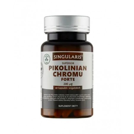 Singularis Pikolinian chromu forte 200 mcg, 60 kapsułek