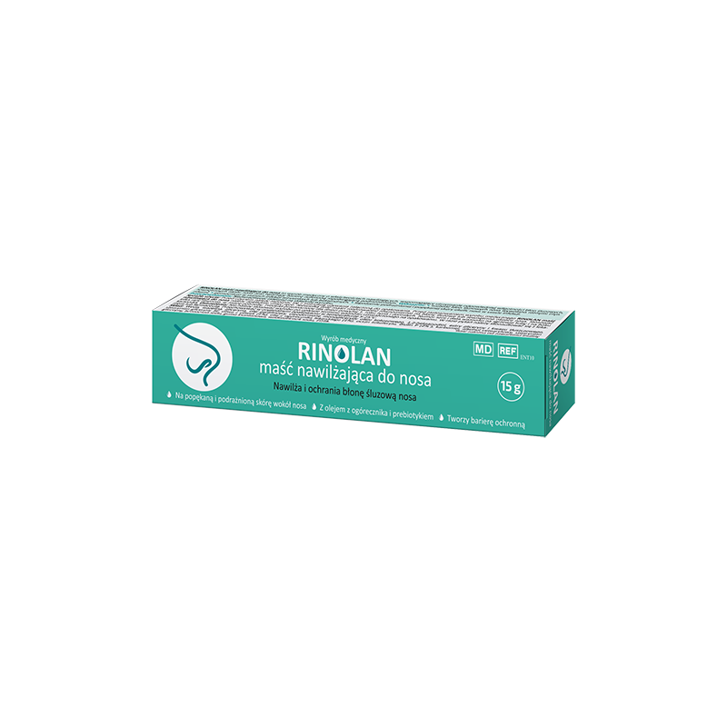 Rinolan | Maść nawilżająca do nosa | 15 g 