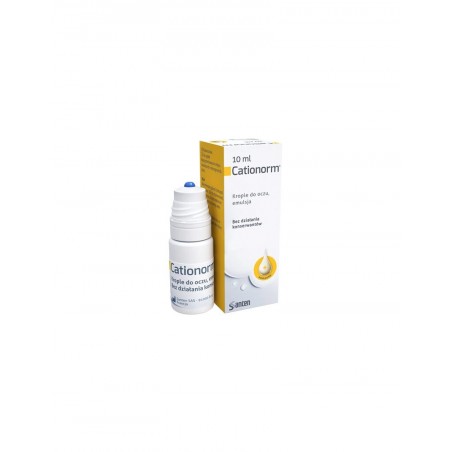 Cationorm nawilżające krople do oczu 10 ml