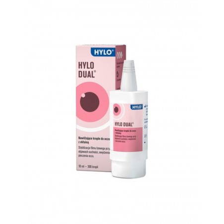 Hylo-Dual nawilżające krople do oczu z ektoiną 10 ml
