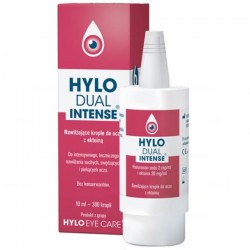 Hylo Dual Intense nawilżające krople do oczu z ektoiną 10 ml