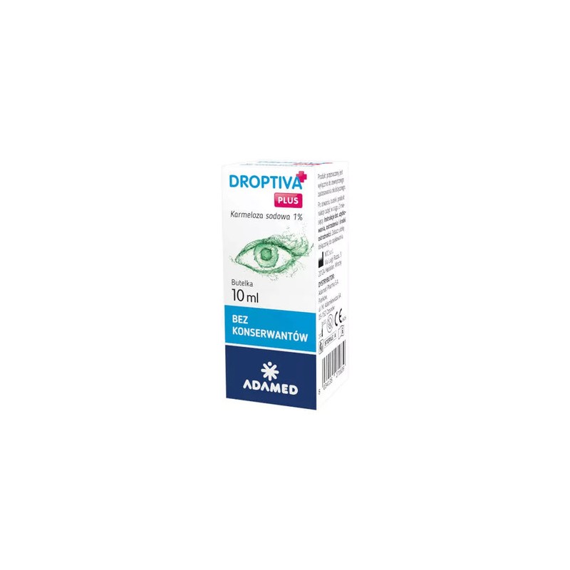 Droptiva Plus krople do oczu, 10 ml 