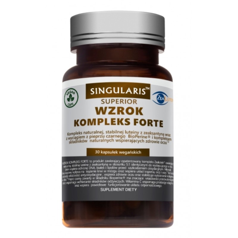 Singularis Wzrok kompleks forte + luteina 15 mg, 30 kapsułek 