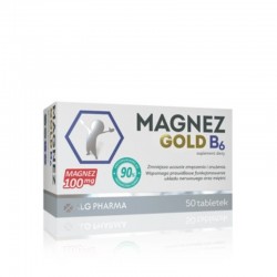 Magnez Gold B6 50 tabletek