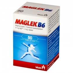Maglek B6 51 mg + 5 mg | 50 tabletek