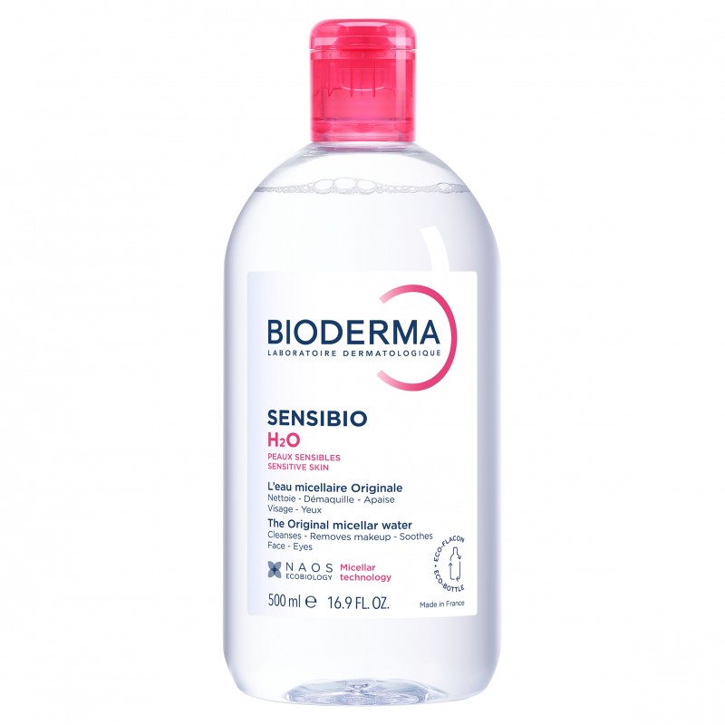 Bioderma | Zestaw Sensibio H2O 500ml + Sensibio Micellar cleansing oil 150ml 