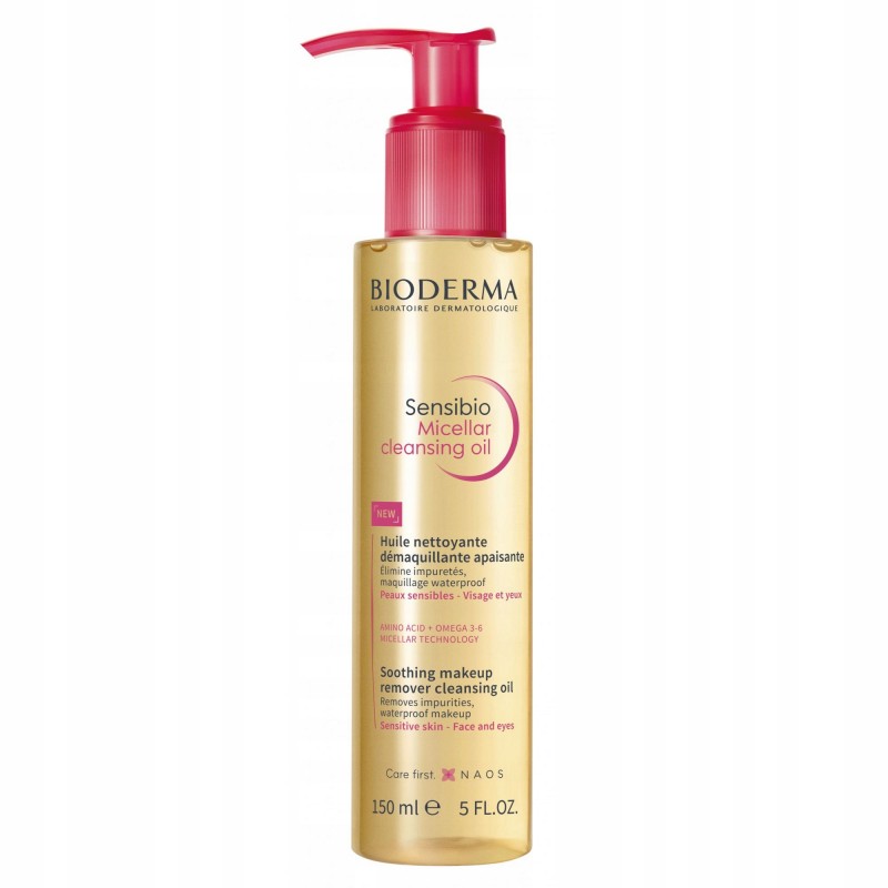 Bioderma | Zestaw Sensibio H2O 500ml + Sensibio Micellar cleansing oil 150ml 
