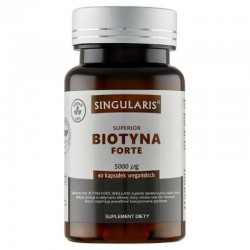 Singularis Biotyna Forte 5000 mcg, 60 kapsułek