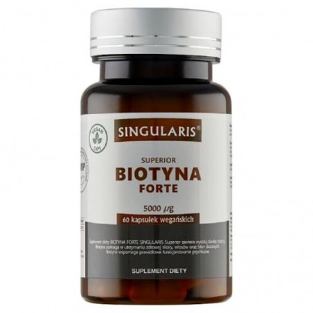 Singularis Biotyna Forte 5000 mcg, 60 kapsułek