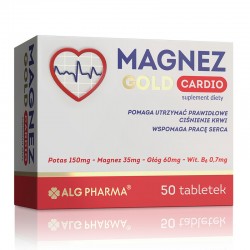 ALG Pharma | Magnez Gold Cardio | 50 tabletek