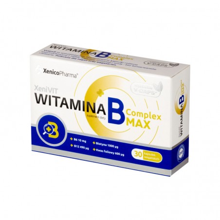  Witamina B complex max, 30 kapsułek 