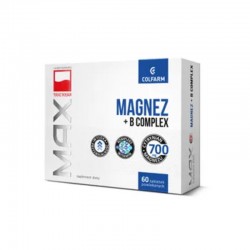 Magnez + B complex, 60 tabletek