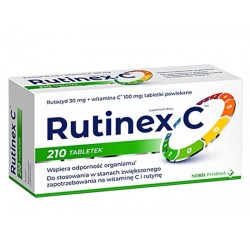 Rutinex C | Suplement diety | 210 tabletek