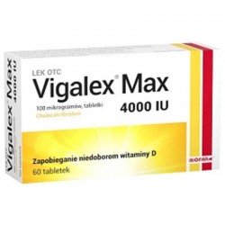 Vigalex Max 4000 I.U., 60 tabletek