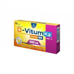 D-Vitum Forte Max 4000 j.m. K2, 60 kapsułek
