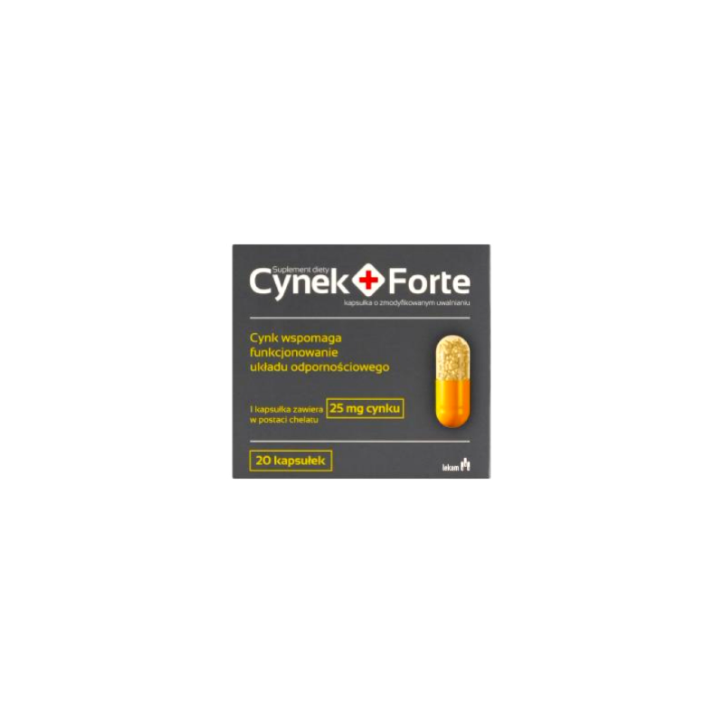 Cynek + Forte, 25 mg, 60 kapsułek o przedłużonym uwalnianiu 