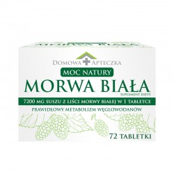 Domowa Apteczka | Moc Natury Morwa Biała | 72 tabletki