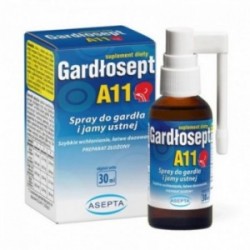 Gardłosept A11 | Spray do gardła i jamy ustnej | 10 ml