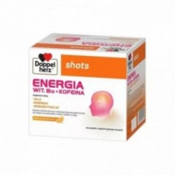 Doppelherz Shots Energia | Płyn Doustny | 20 ampułek