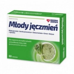 Rodzina Zdrowia | Młody Jęczmień | 60 tabletek