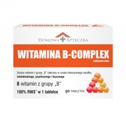 Witamina B-Complex | Suplement diety | 50 tabletek